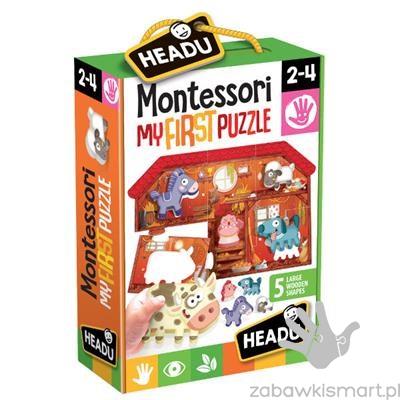 Montessori- Moje pierwsze puzzle FARMA