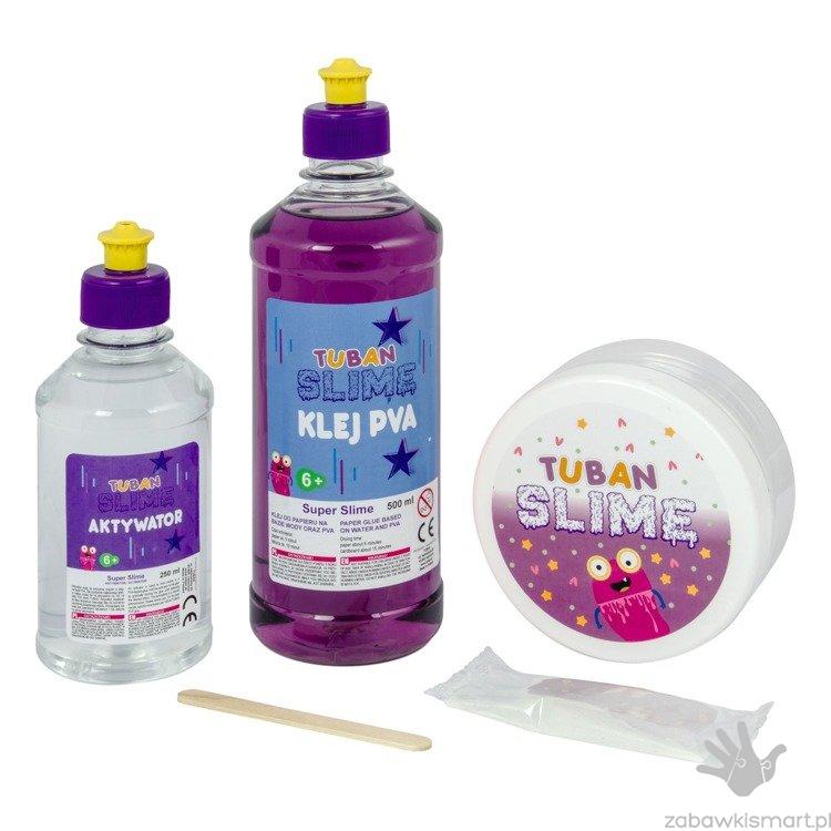Zestaw XL Super Slime TUBAN- GLOW IN THE DARK - obrazek 3