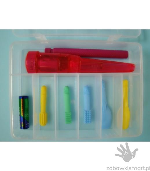 Zestaw logopedyczny TRAVEL z łyżeczkami (Z- Vibe)
