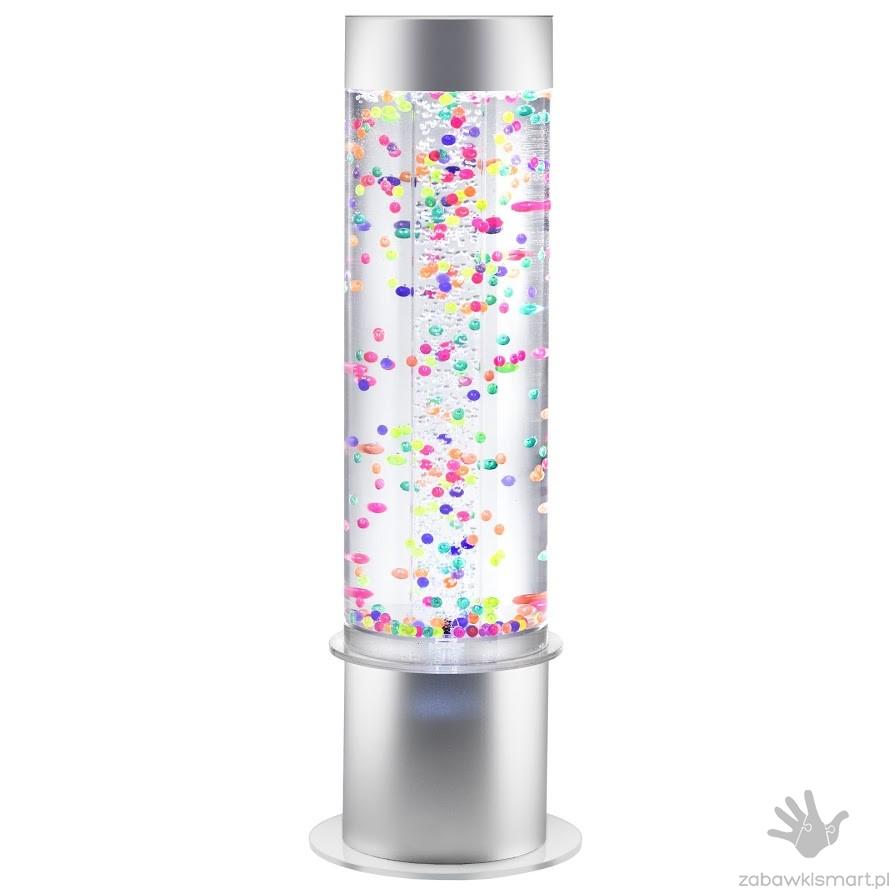 Kolumna wodna bąbelkowa z kuleczkami PlayLearn- 60 cm
