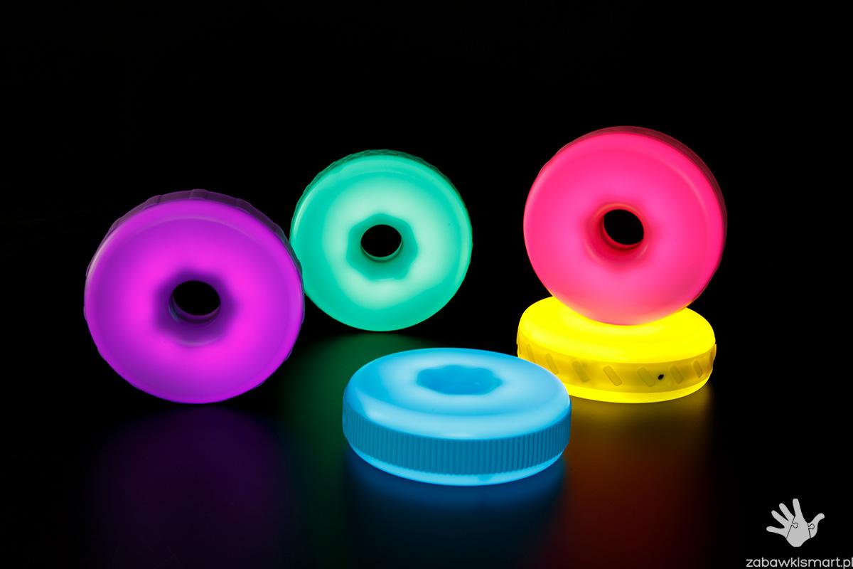 Świecące dyski sensoryczne TTS- zestaw 5 sztuk