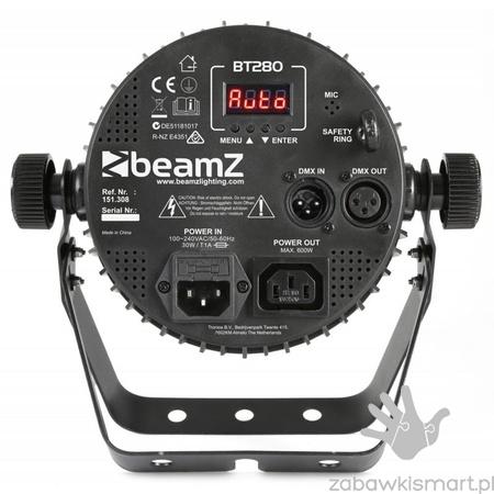 Reflektor LED FLAT PAR RGBAW-UV - obrazek 4