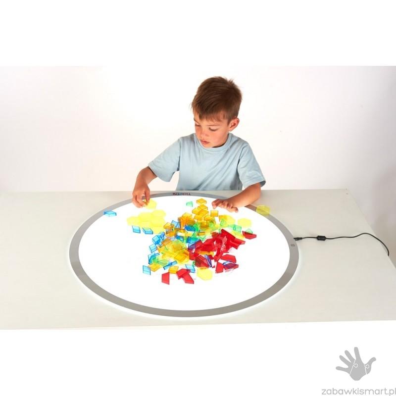 Zestaw przeźroczystych brył geometrycznych- TickiT