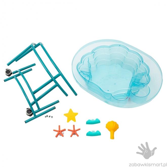 Stolik z akcesoriami do piasku i wody- Sand and water clam Weplay - obrazek 9