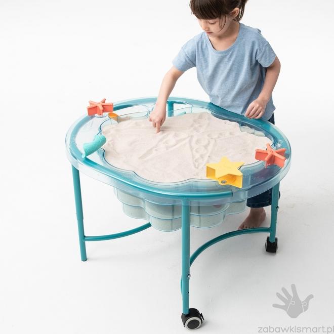 Stolik z akcesoriami do piasku i wody- Sand and water clam Weplay - obrazek 2