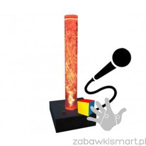Kolumna wodna z kostką i mikrofonem 20x180 cm