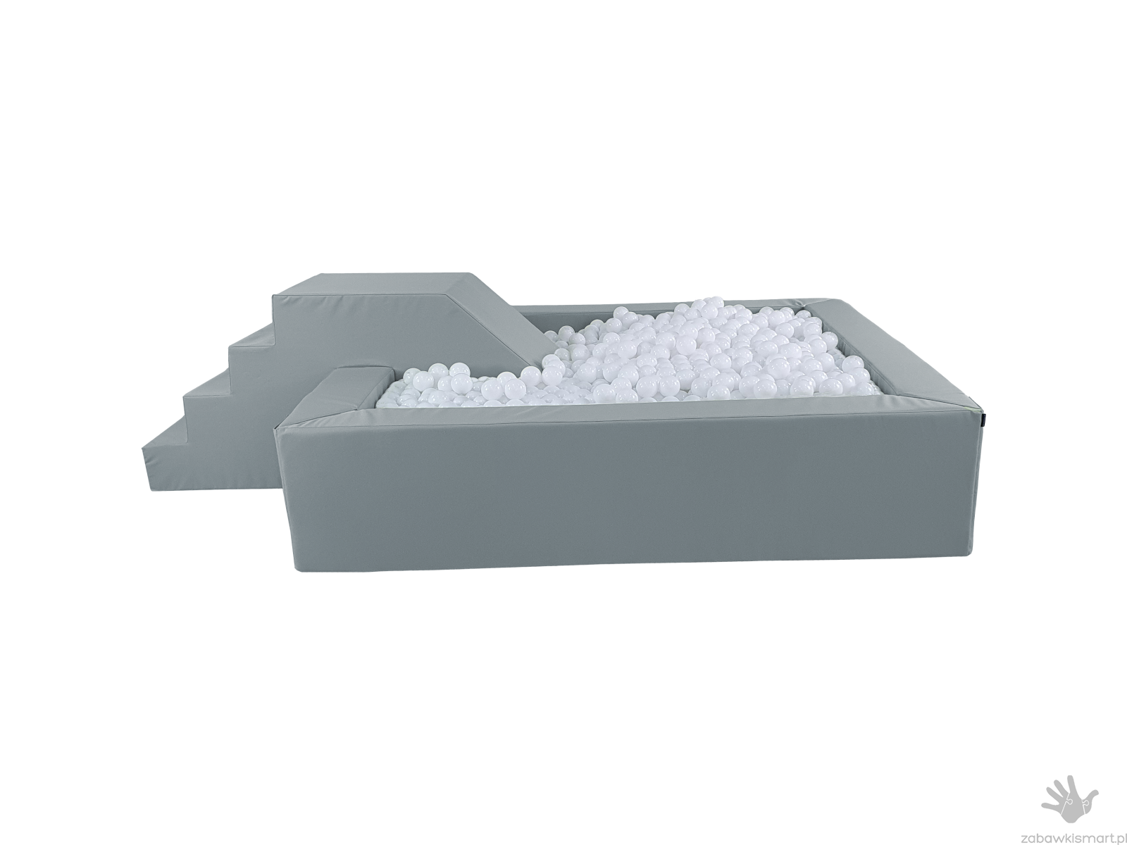 Basen suchy z piłeczkami (150x150x60 cm)- kodur
