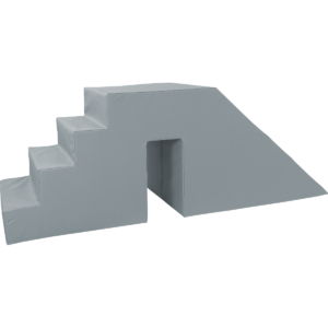 Schody ze zjeżdżalnią do suchego basenu (wysokość 60 cm)- kodur