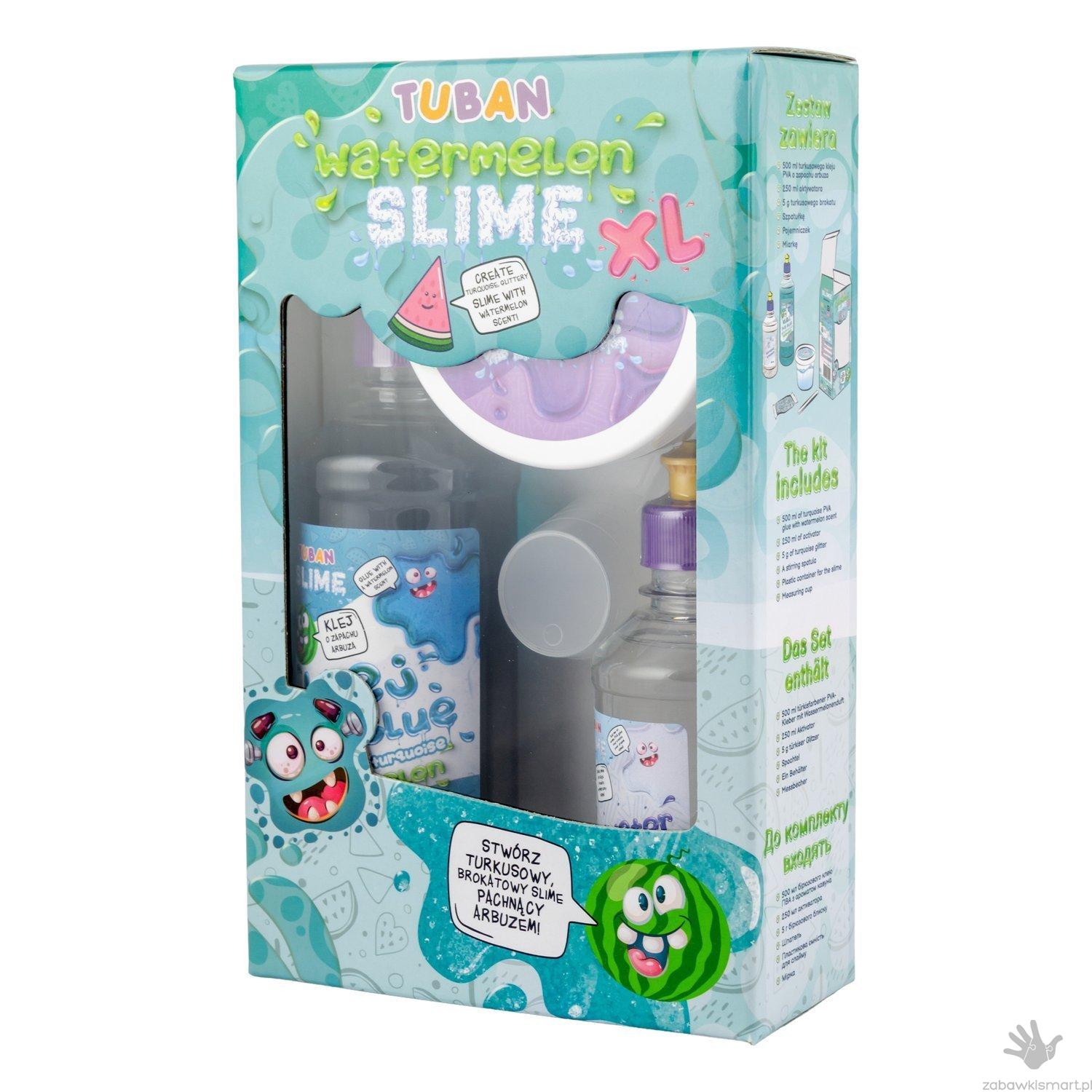 Zestaw XL Super Slime TUBAN- arbuz