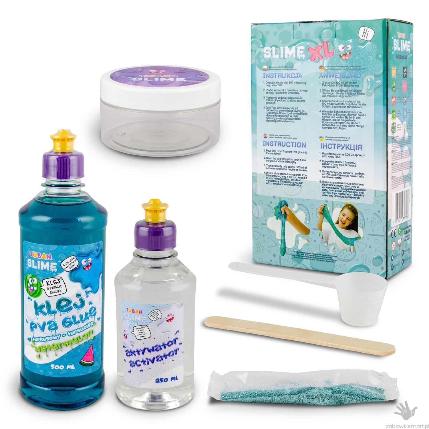 Zestaw XL Super Slime TUBAN- arbuz - obrazek 3