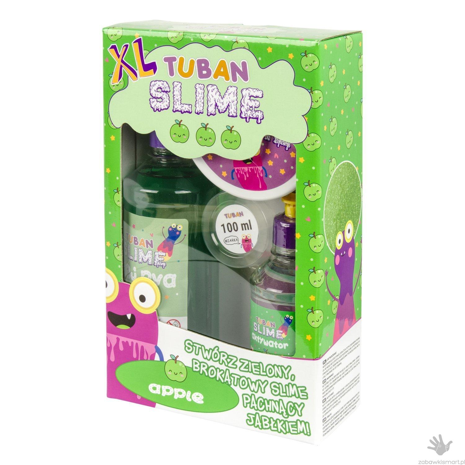 Zestaw XL Super Slime TUBAN- jabłko
