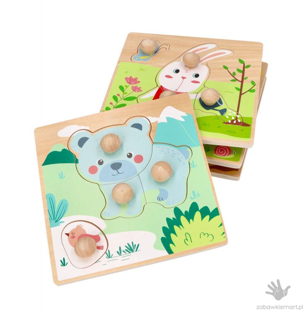 Układanki 4 Pory Roku- zestaw 4 szt. (Adam Toys) - obrazek 2