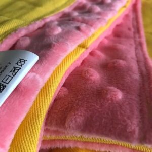 Kocyk- Obciążony ELEGANT żółty 110 x 170 cm (wypełnienie- żwirek naturalny)