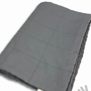 Kocyk- Obciążony ELEGANT jasny szary 120 x 180 (wypełnienie- granulat szklany)