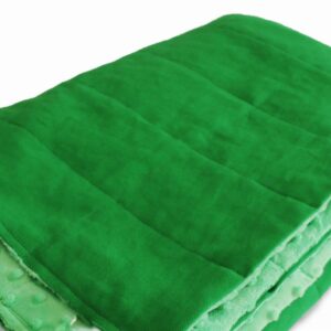 Kocyk- Obciążony ELEGANT zielony 120 x 180 (wypełnienie- granulat szklany)