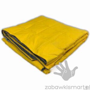 Kocyk- Obciążony ELEGANT żółty 120 x 180 (wypełnienie- granulat szklany)