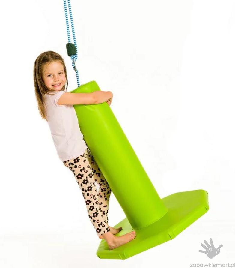 Huśtawka typu "Grzybek"- obicie sztuczna skóra - obrazek 5