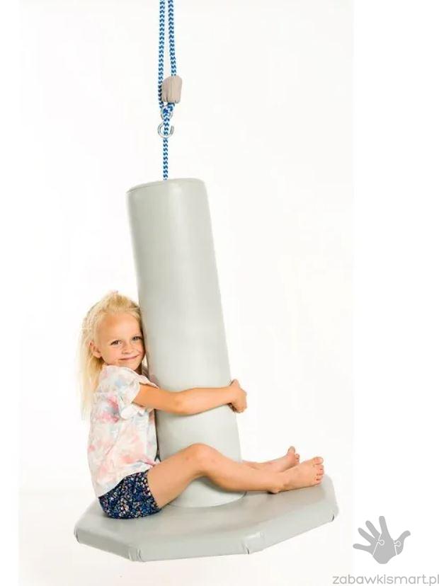 Huśtawka typu "Grzybek"- obicie sztuczna skóra
