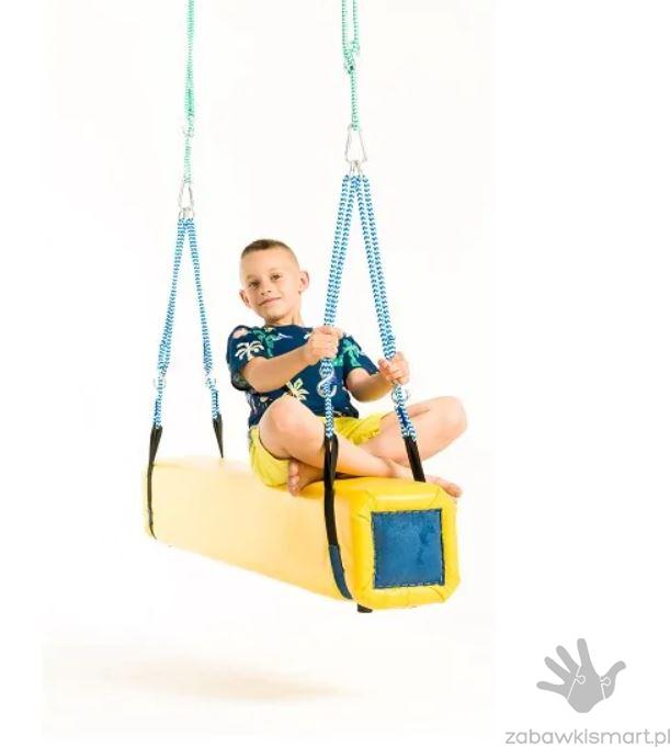 Huśtawka typu "Konik kwadratowy" z regulacją lin (bez belki poprzecznej)