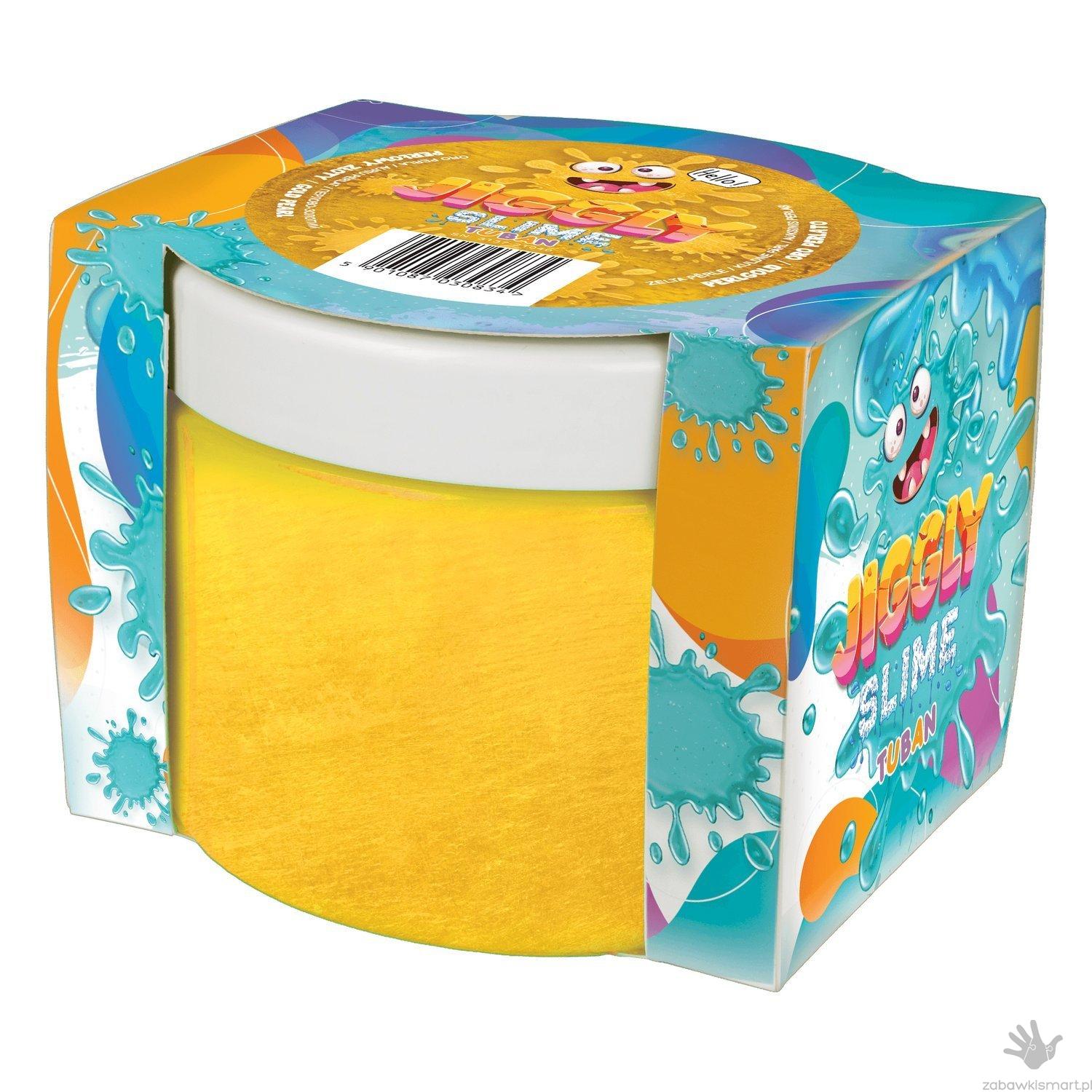 JIGGLY SLIME TUBAN- złoty perłowy 500g