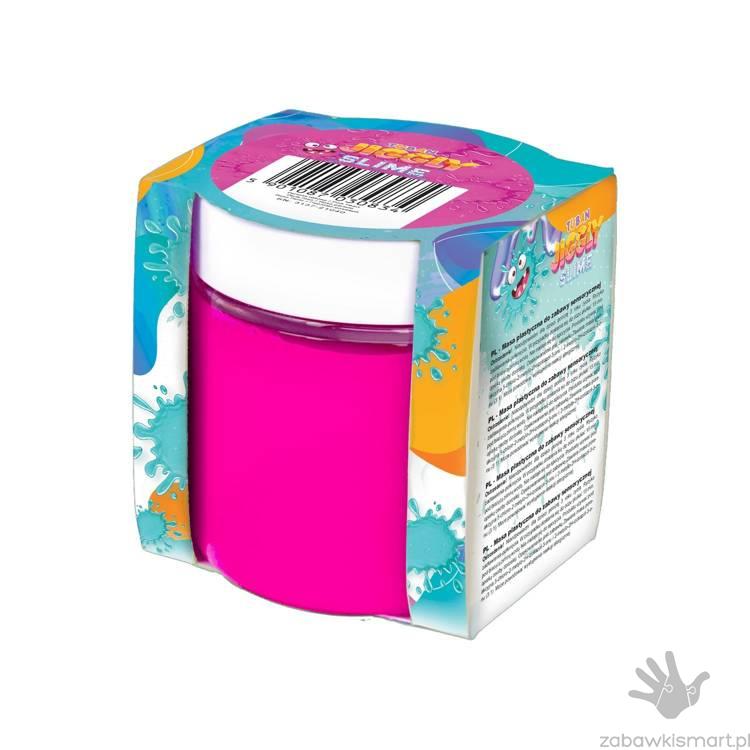 JIGGLY SLIME TUBAN- różowy perłowy 100g