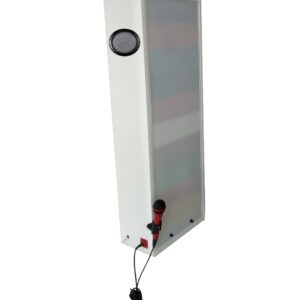 Kolumna świetlna z głośnikami- na kołach