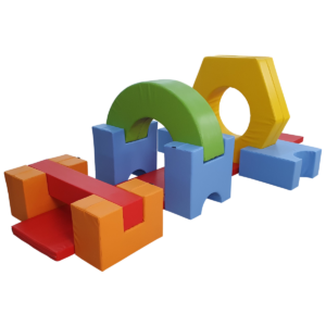 Zestaw kształtek piankowych- Tor przeszkód