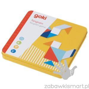 Tangram GOKI- układanka magnetyczna