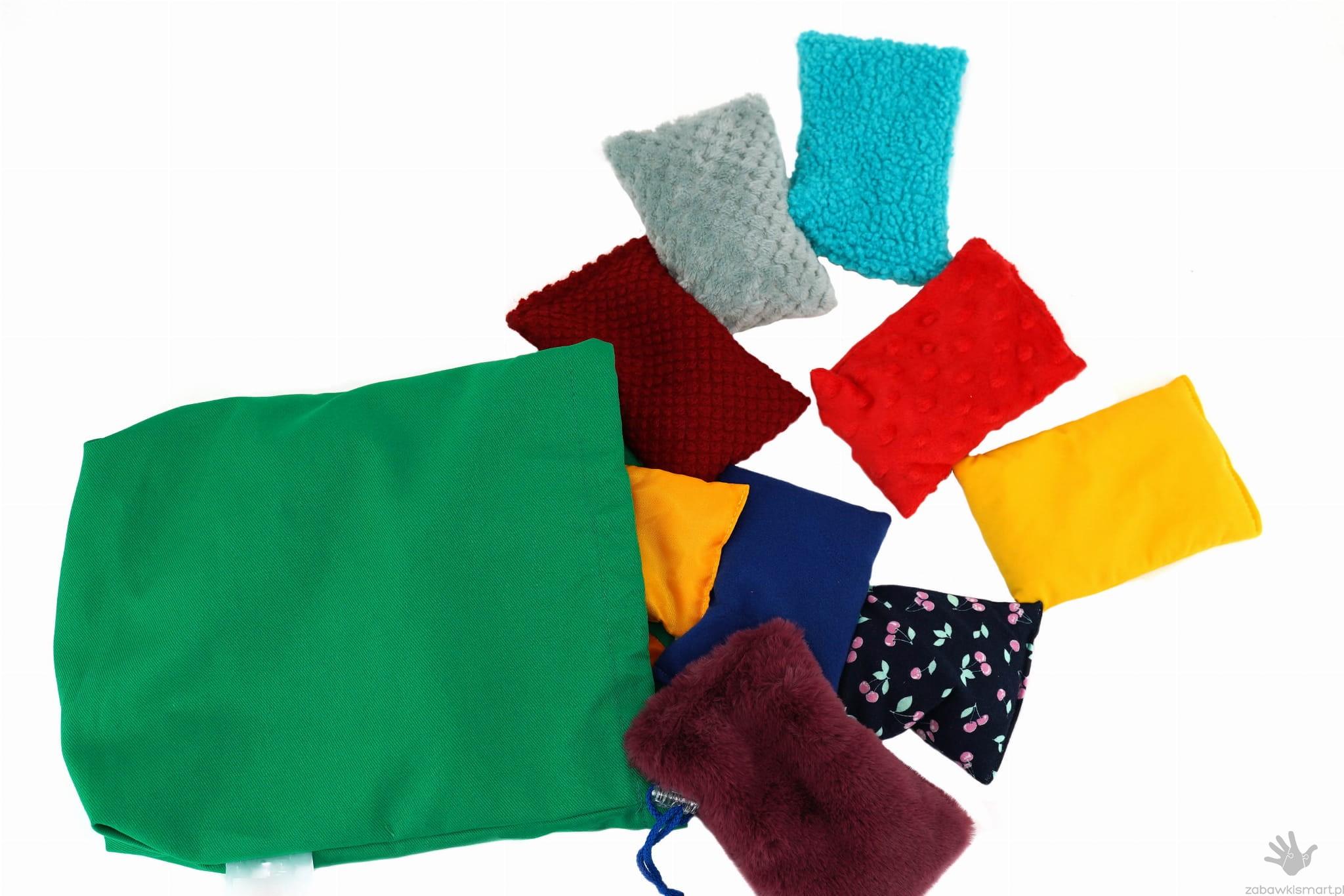 Sensoryczne woreczki w worku- zestaw 15 szt. - obrazek 2