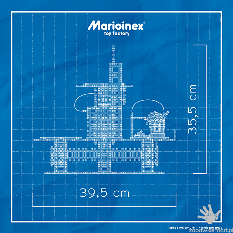 Mini Waffle KOSMICZNA BAZA 618- Marioinex - obrazek 8