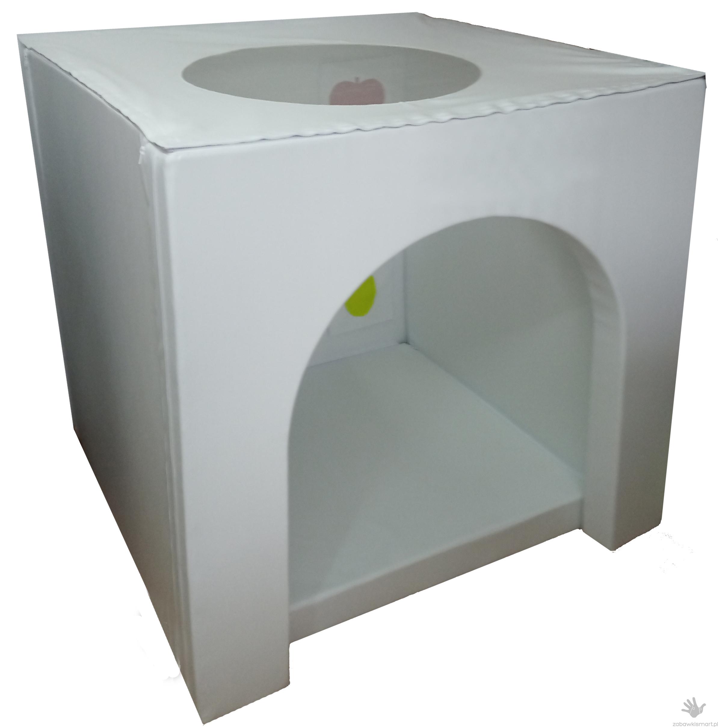 Domek sensoryczny z aplikacjami (120x120x120 cm) - obrazek 8