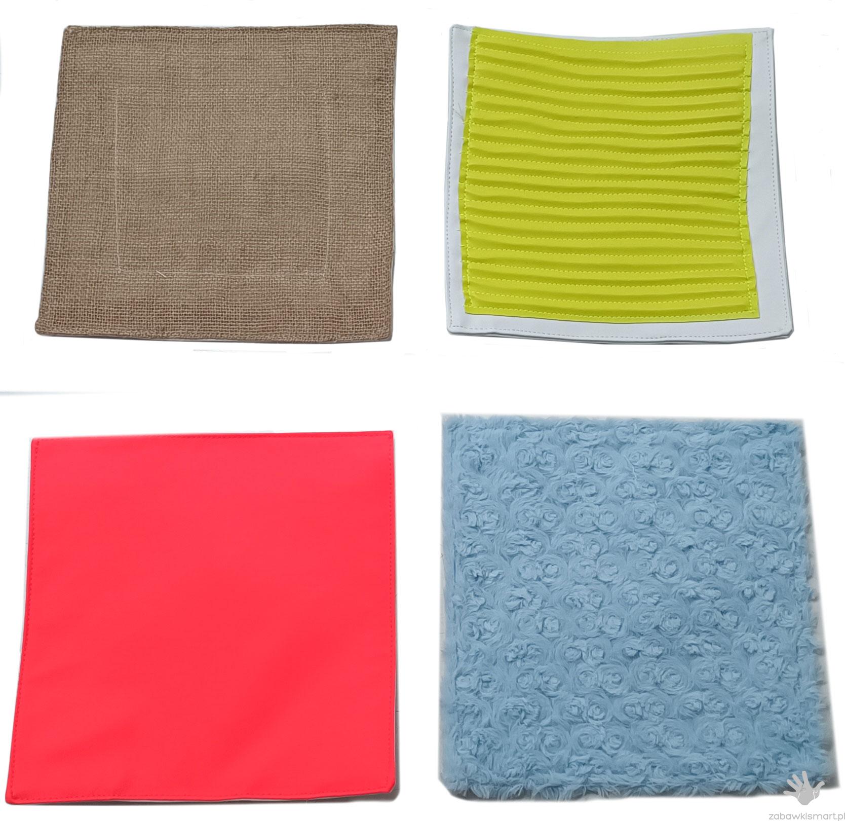 Domek sensoryczny z aplikacjami (120x120x120 cm) - obrazek 5