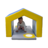 Tunel piankowy DOMEK z materacem- kształtka rehabilitacyjna - obrazek 5