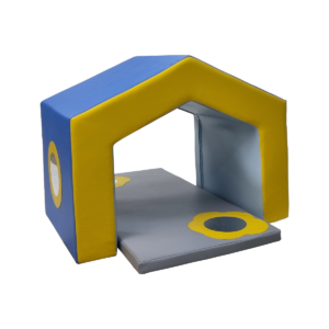 Tunel piankowy DOMEK z materacem- kształtka rehabilitacyjna