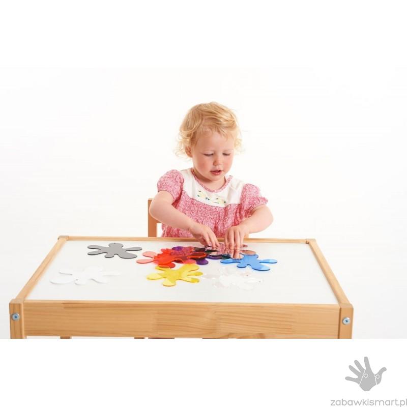 Kolorowe kleksy TickiT- poznaję kolory - obrazek 2