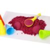 Kolorowy piasek kinetyczny Adam Toys- 3 kg z foremkami lody - obrazek 3