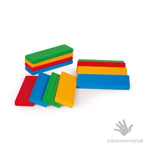 Ścieżka sensoryczna- platforma dydaktyczna z cegłami Marioinex - obrazek 4