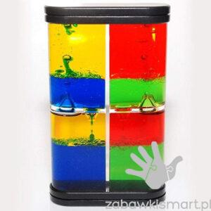 Klepsydra z cieczą- wielobarwna Keycraft