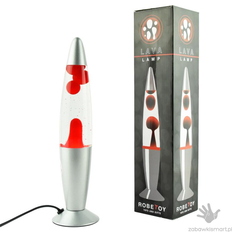 Lampka RobeToy- czerwona lawa 34 cm