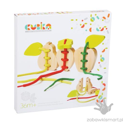 Drewniana przeplatanka JABŁUSZKO- Cubika - obrazek 3