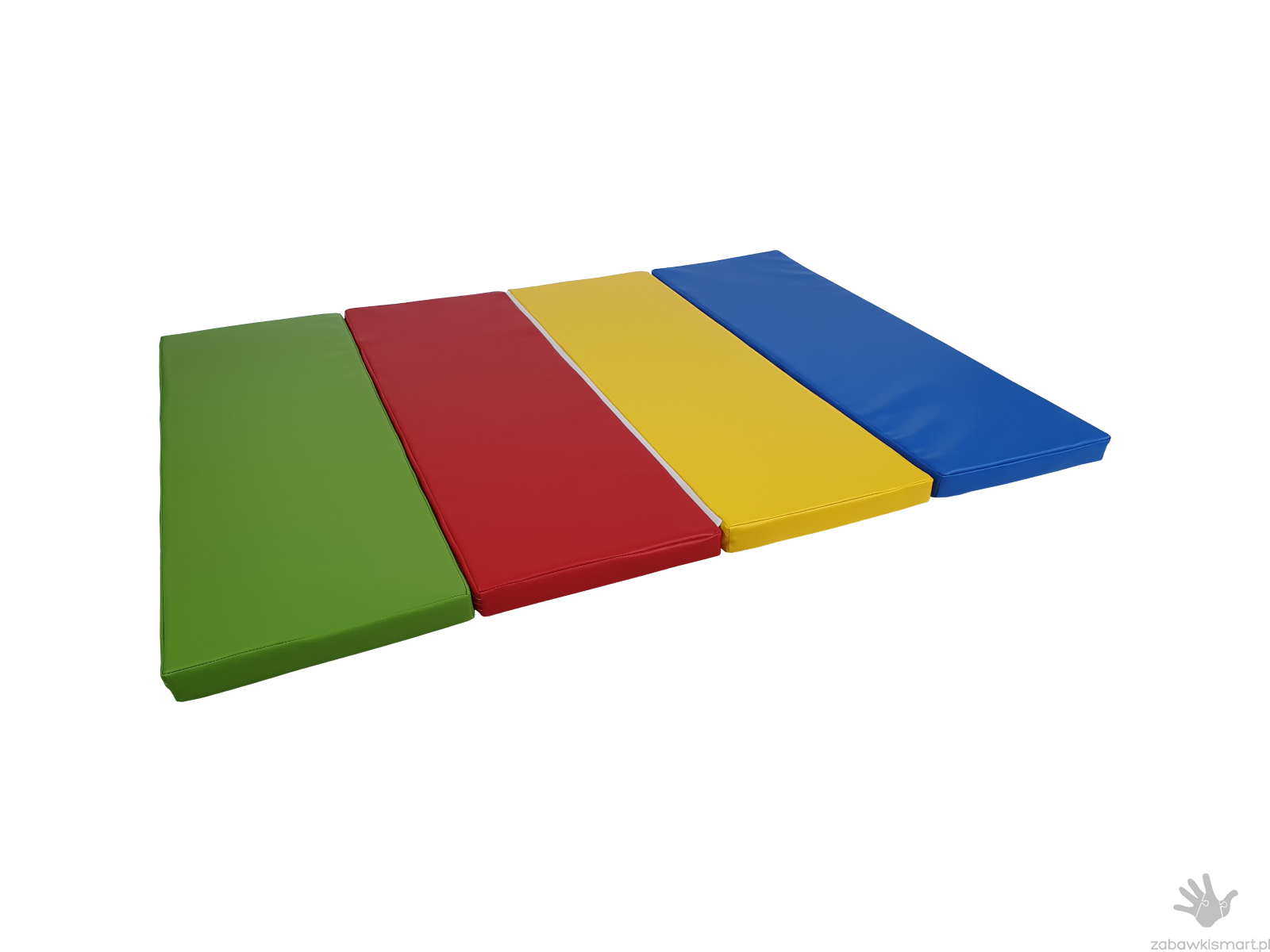 Materac rehabilitacyjny, kolorowy składany 160x120x5 cm - obrazek 2