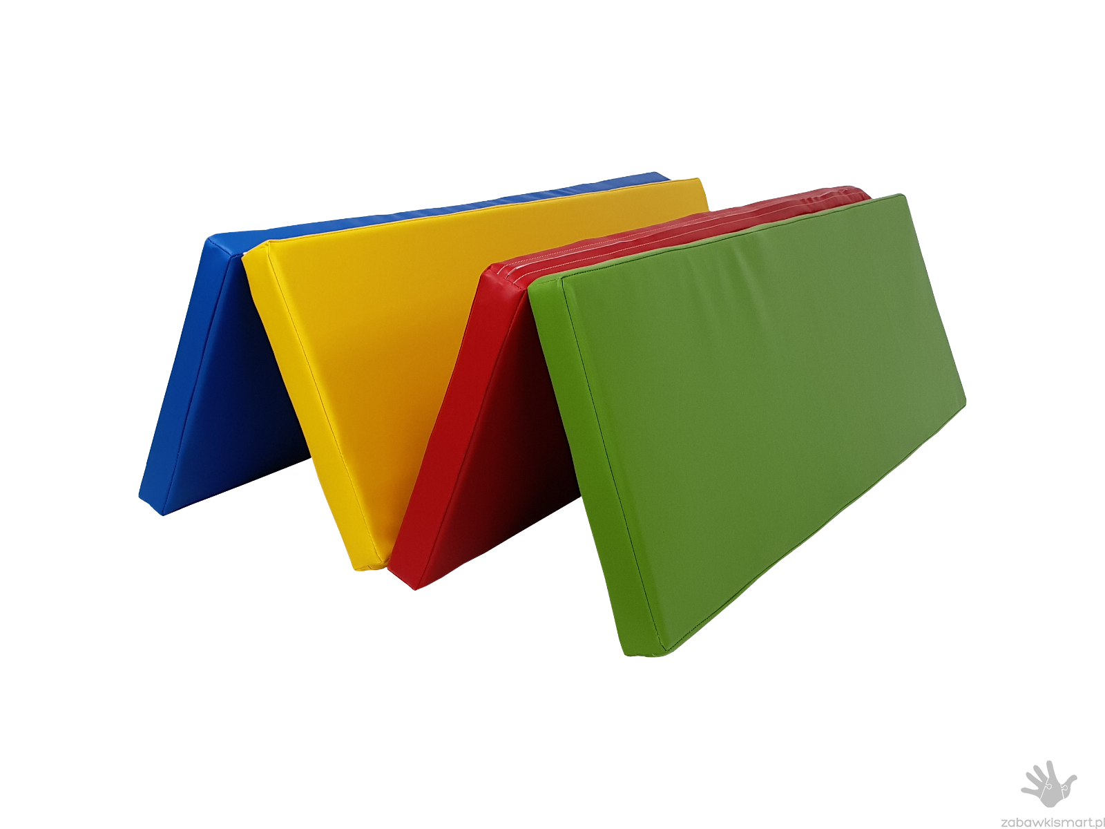 Materac rehabilitacyjny, kolorowy składany 160x120x5 cm