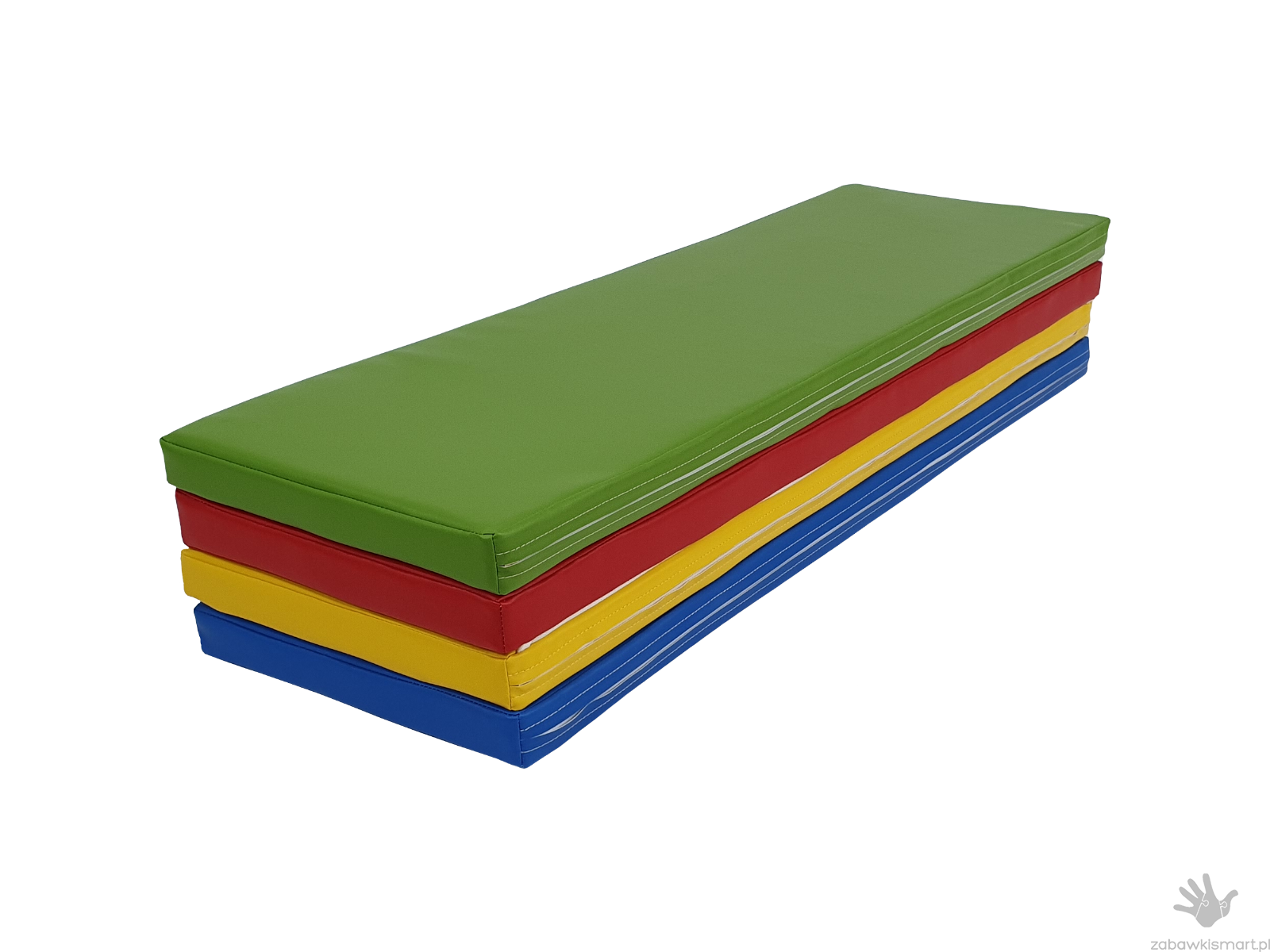 Materac rehabilitacyjny, kolorowy składany 160x120x5 cm - obrazek 3