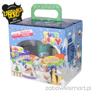 Zestaw Tubi JELLY TUBAN 6 kolorów + małe akwarium- ZIMA