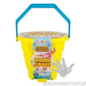 Piasek dynamiczny Tuban- zestaw Plaża z wiaderkiem