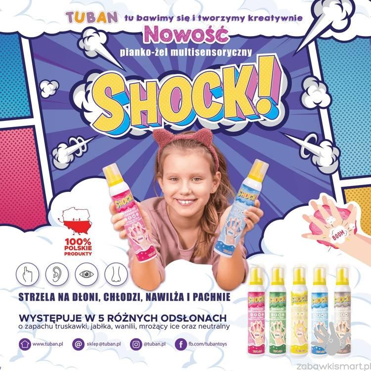 SHOCK DISPLAY TUBAN– 15 szt. multisensoryczny pianko- żel - obrazek 4