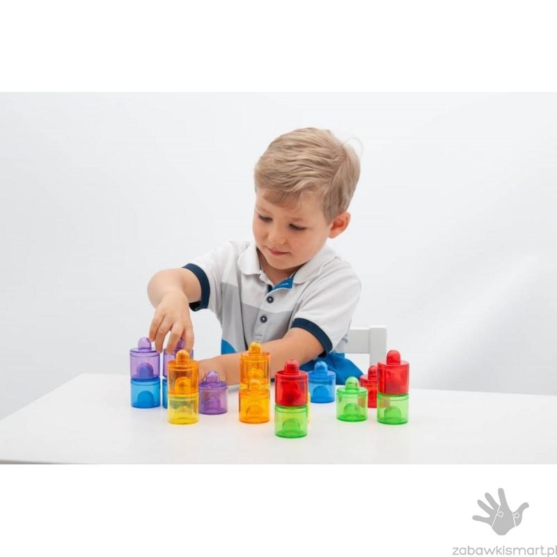 Zestaw przezroczystych garneczków- TickiT