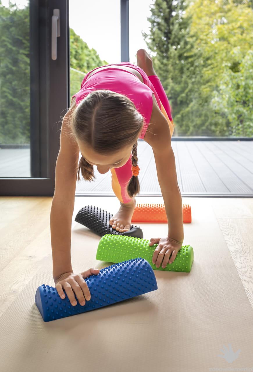 Sensoryczny półwałek do masażu Tullo (30 cm) - obrazek 3