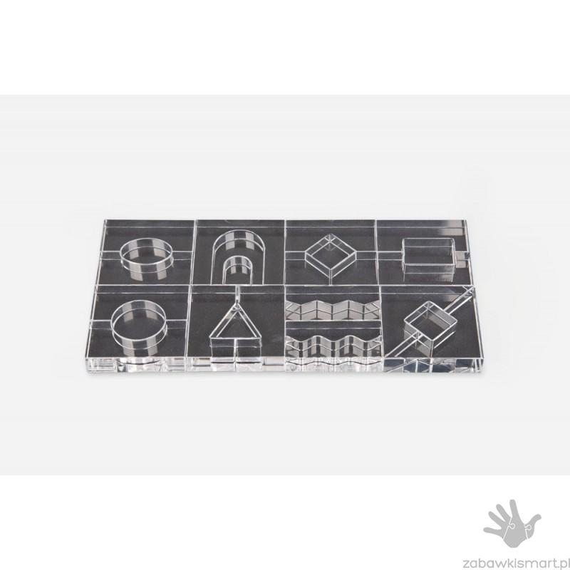 Przezroczyste kryształowe klocki TickiT- zestaw 25 sztuk - obrazek 5