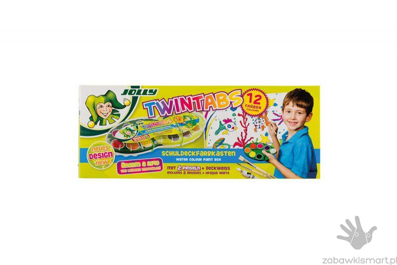 Farby z paletą do mieszania- zestaw Jolly - obrazek 3